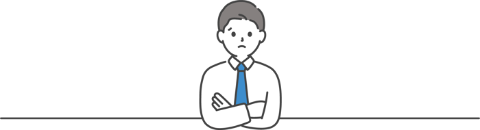 困っている男性 困っている男性