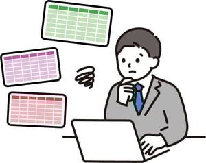 課題1_Excelバラバラ